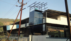 cage lift goods lift